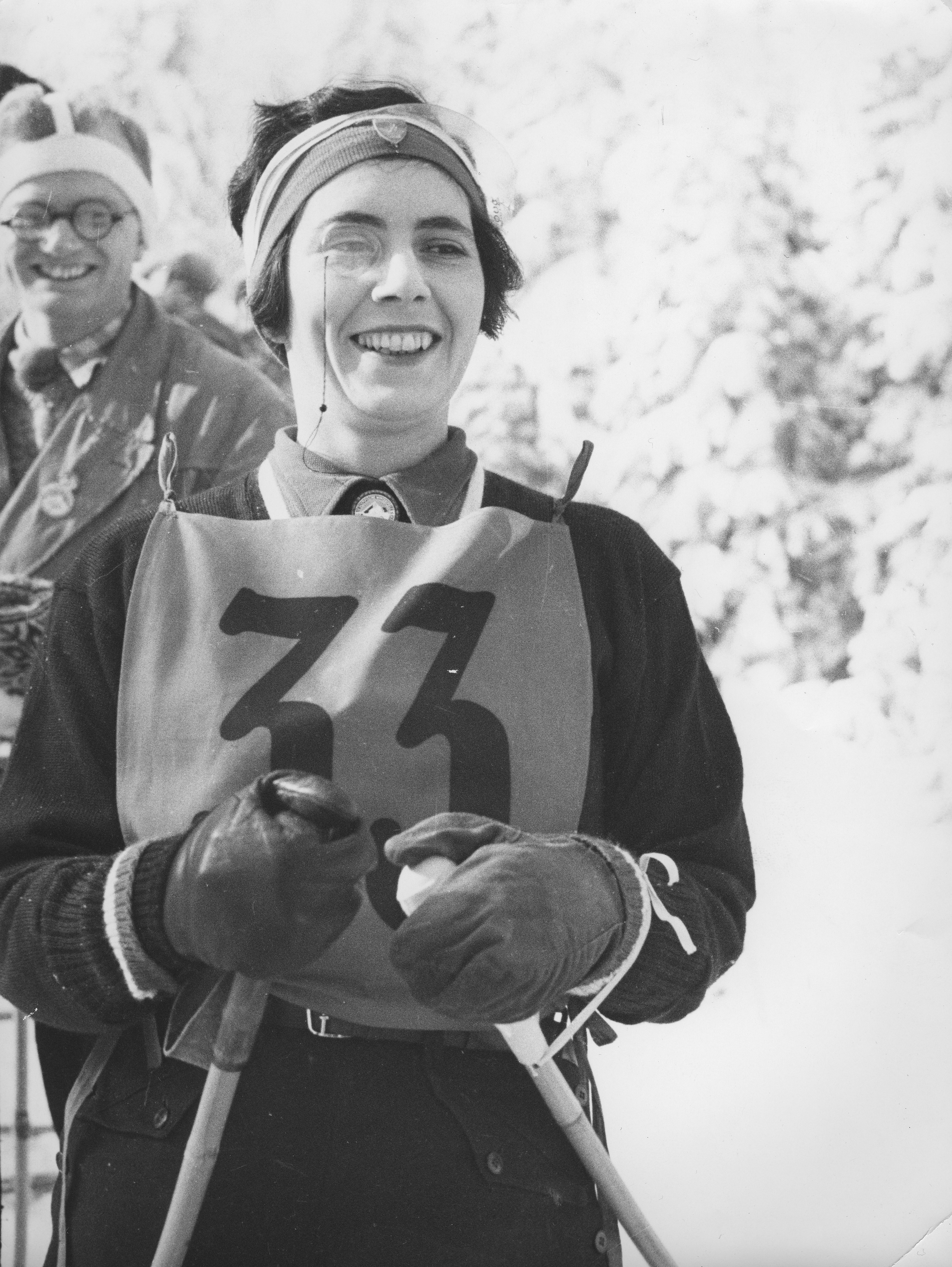 Kanadische Skifahrerin Diana Gordon-Lennox